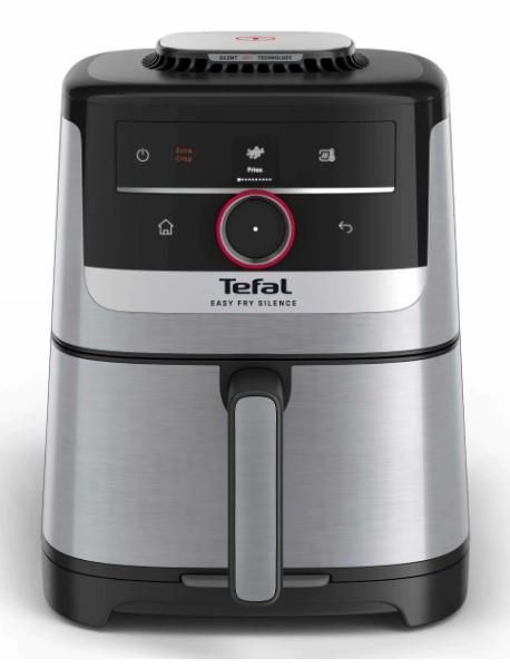 Мультипіч Tefal Easy Fry Silence Smart, 1670Вт, чаша-5л, сенсорне керув., 55 програм, пластик, сірий