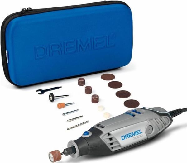 Шліфмашина шліфувально-гравірувальна Dremel 3000-15 130Вт 10000-33000об·хв 15 насадок 0.55кг