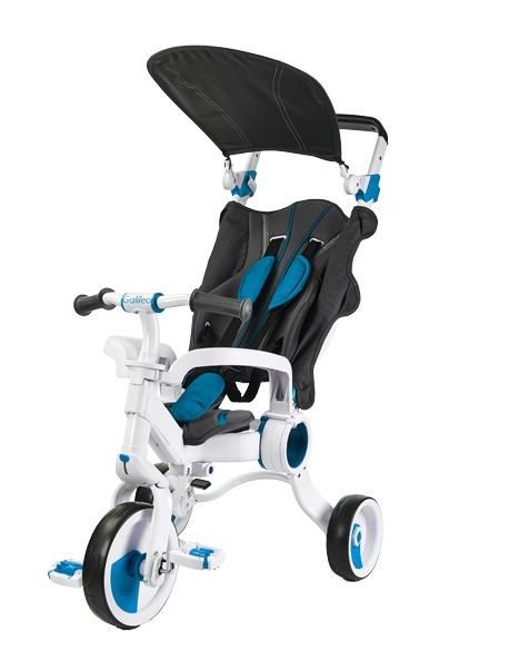Триколісний велосипед Galileo Strollcycle Синій