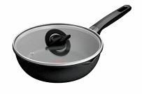 Мультисковорода Tefal Expertise, з кришкою, 24см, алюміній, бакеліт, скло, чорний