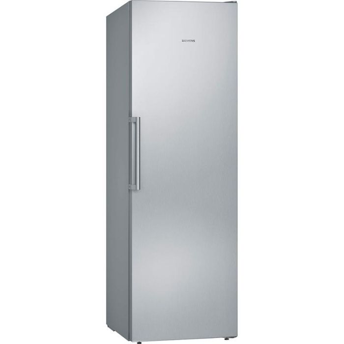 Морозильна камера Siemens, 186x60x65, 242л, 1дв., E, NF, нержавіюча сталь