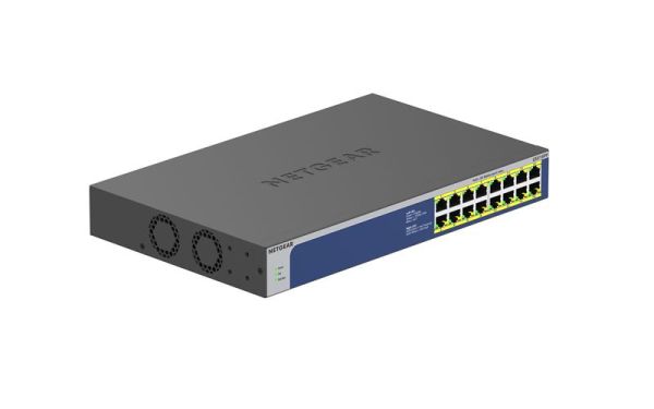 Комутатор NETGEAR GS516PP 16xGE PoE, 260Вт, некерований