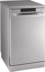 Посудомийна машина Gorenje, 9компл., A++, 45см, дисплей, 2 кошика, AquaStop, сірий