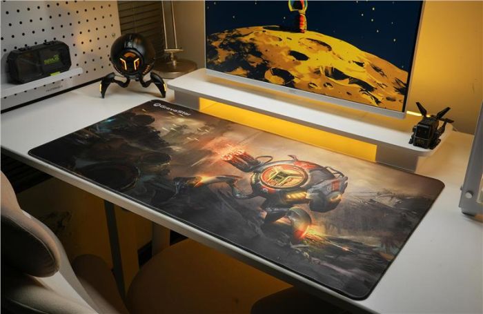 Ігрова поверхня GravaStar SHARK, XL (900х450х3мм), чорний