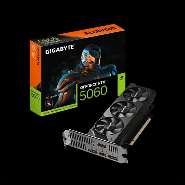Відеокарта GIGABYTE GeForce RTX 5060 8GB GDDR7 OC Low Profile