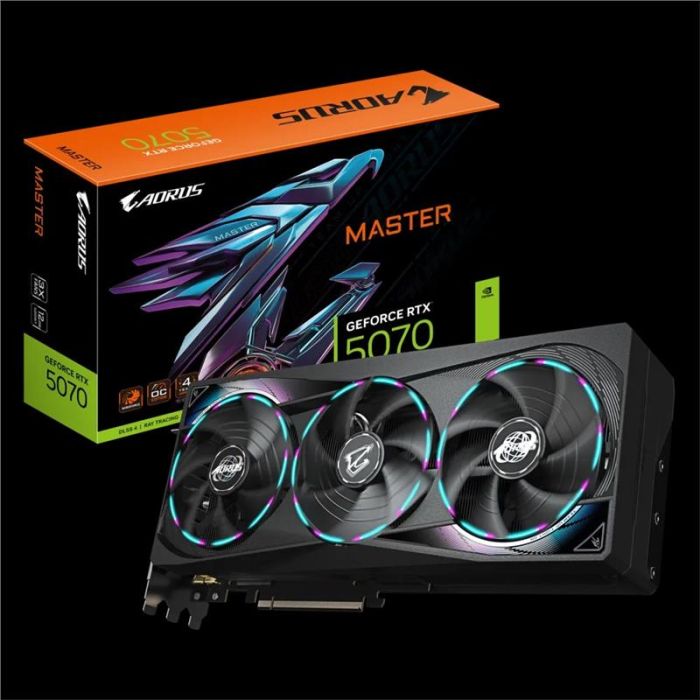 Відеокарта GIGABYTE GeForce RTX 5070 12GB GDDR7 AORUS M
