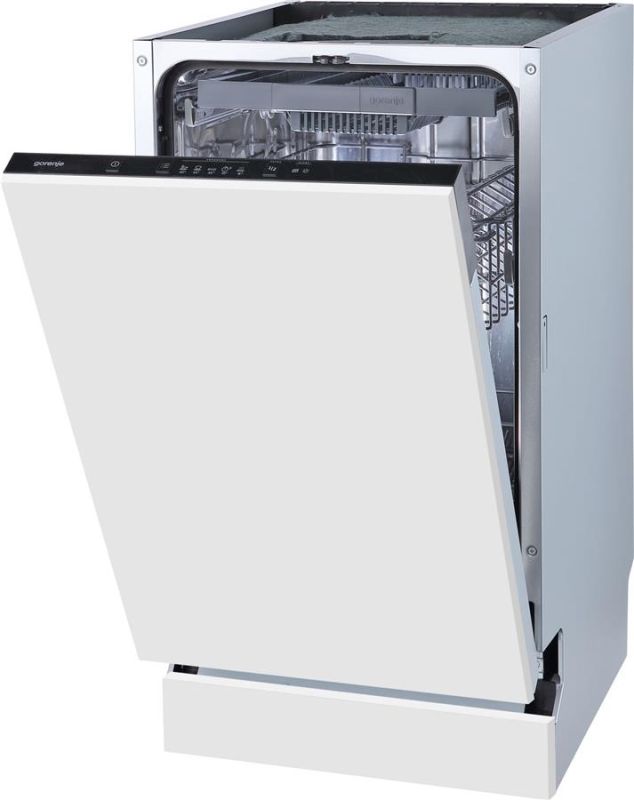 Посудомийна машина Gorenje вбудовувана, 11компл., E, 45см, 3й кошик, білий
