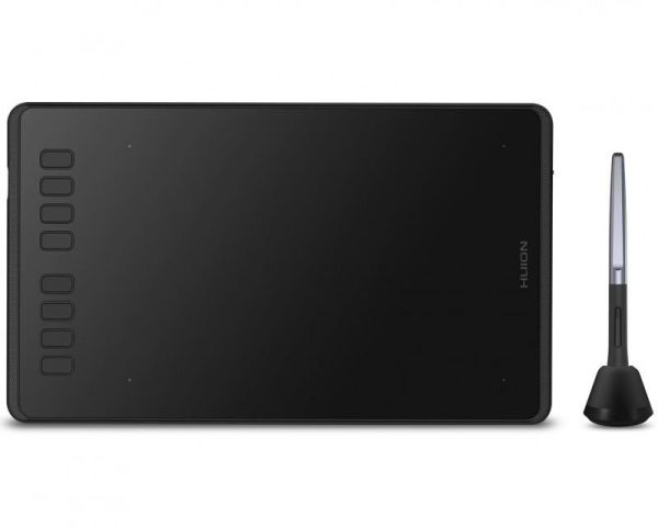Графічний планшет Huion 8.7"x5.4" H950P, microUSB, чорний