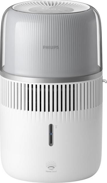 Зволожувач повітря Philips традиційне зволоження Series 5000, 56м2, 4.5л, 400мл/г, електр. кер-ння, режим сну, нічник, білий