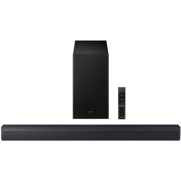 Саундбар Samsung HW-B450F 300Вт, 2.1, BT, USB, HDMI-ARC, саб, DTS Dolby 2ch, чорний