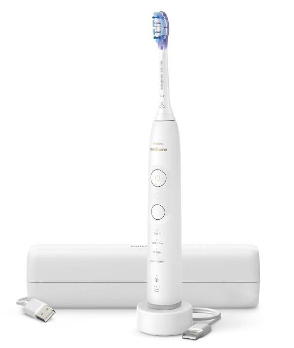 Щітка зубна електр. Philips, Sonicare 7100 Series, 62т. колив/хв, насадок-1, футляр, білий