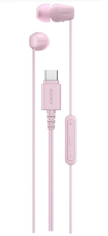 Навушники In-ear Sony IER-EX15C USB-C, Mic, Рожевий