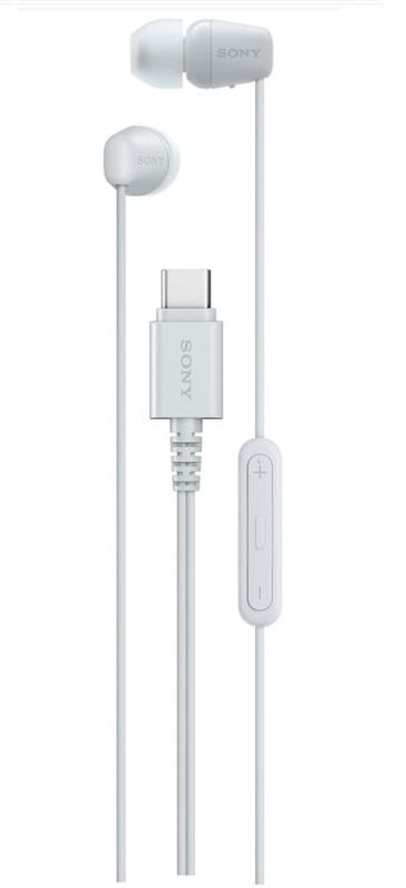 Навушники In-ear Sony IER-EX15C USB-C, Mic, Білий