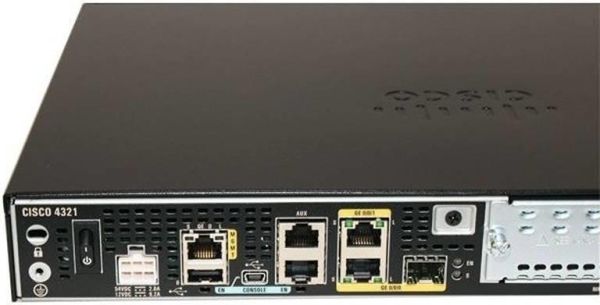 Маршрутизатор Cisco ISR 4321 Bundle, w/UC License, CUBE-10