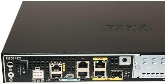 Маршрутизатор Cisco ISR 4321 Bundle, w/UC License, CUBE-10