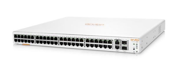 Комутатор HPE Aruba Instant On 1960, 48xGE, 2хSFP+, 2х10GE ports, 4xStackable, LT Warranty