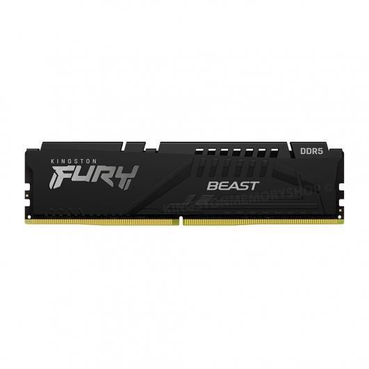 Пам'ять ПК Kingston DDR5  16GB 5600 FURY Beast  RGB
