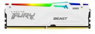 Пам'ять ПК Kingston DDR5  16GB 6000 FURY Beast EXPO Білий