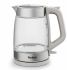 Електрочайник Tefal Glass Kettle 1.7л, скло, з підсвіткою, біло-срібний
