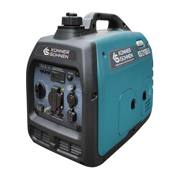 Генератор бензиновий інверторний Konner&Sohnen KS 2100IS, 230В, 2.0кВт, ручний стартер, 18.5кг