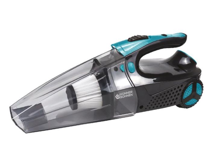 Пилосос Konner&Sohnen автомобільний з компресором KS VCP30 4в1, 12В, 80Вт, 6.7А, 150PSI, 3000Па, 1.2кг