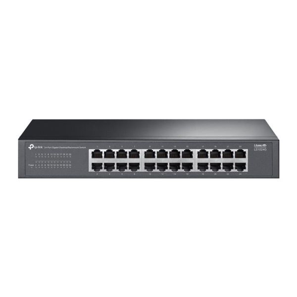 Комутатор TP-LINK LS1024G 24xGE, Некерований