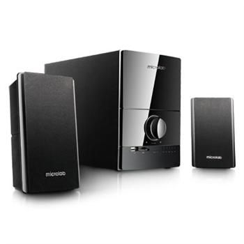 Акустична система MICROLAB M-500U 2.1, 40W, mini-jack/USB/SD, чорний