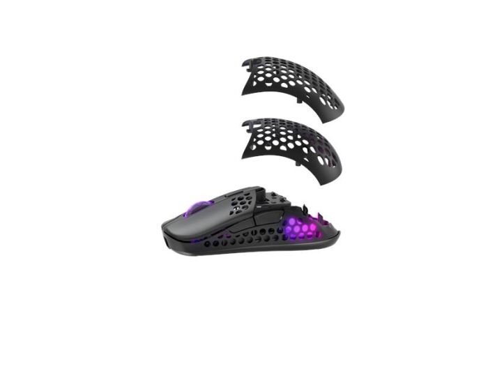 Миша Xtrfy M42, WL/USB-A, RGB, чорний