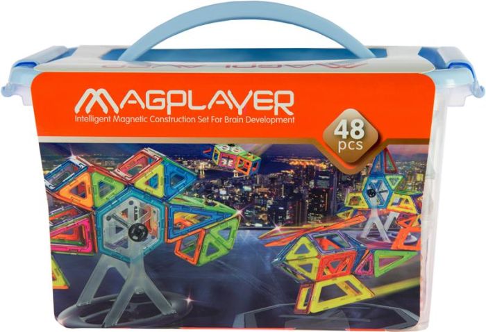 Конструктор Magplayer магнітний набір 48ел