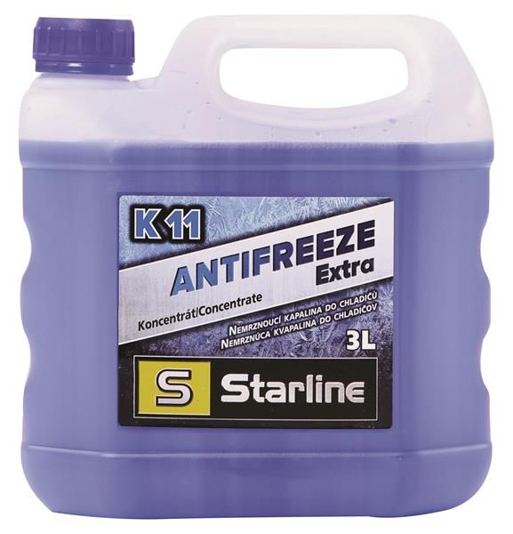 Антифриз Starline Extra K11 G-11 концентрат синій -74°C 3л (NA K11-3)