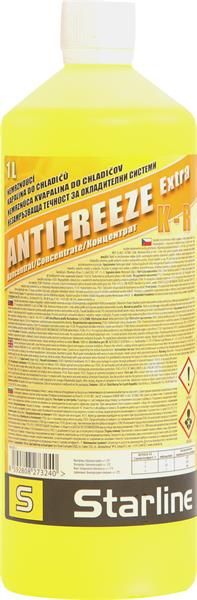 Антифриз Starline Extra KR концентрат жовтий -74°C 1л (NA KR-1)