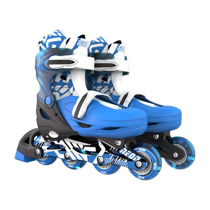 Роликові ковзани Neon Inline, розмір 30-33, синій