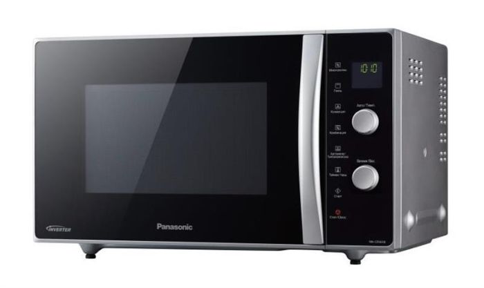 Мікрохвильова піч Panasonic, 27л, електр. керув., 1000Вт, гриль 1300Вт, конвекція, дисплей, чорний