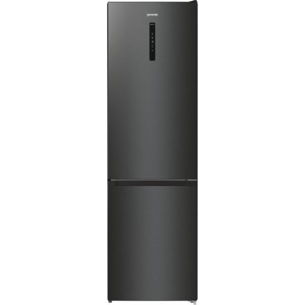 Холодильник з нижн. мороз. камерою Gorenje NRK620EABXL4, 200х60х60см, 2 двері, 235( 96)л, А++, Total NF , Зона св-ті, Зовн. Дисп