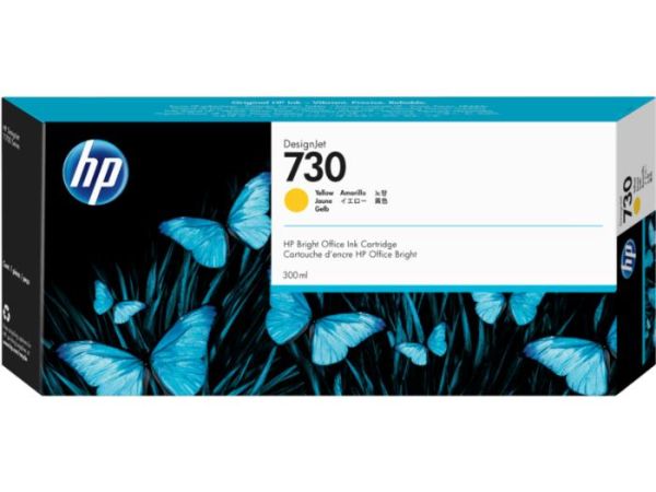 Картридж струменевий HP 730 DesignJet T1600/T1700/T2600 Yellow 300ml