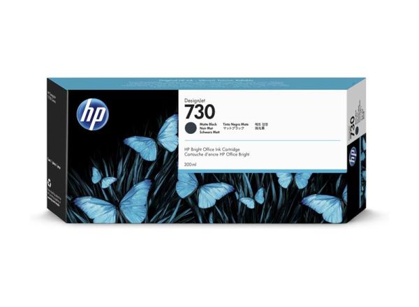 Картридж струменевий HP 730 DesignJet T1600/T1700/T2600 Matte Black 300ml