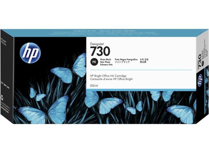 Картридж струменевий HP 730 DesignJet T1600/T1700/T2600 Photo Black 300ml