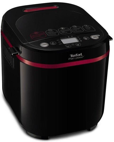 Хлібопічка Tefal PainPlaisir 650Вт, програм-1, макс.ваго -1кг, форма-прямокутник, пластик, чорний