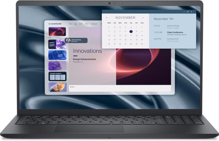 Ноутбук Dell Pro 15 Essential 15.6" FHD AG, AMD R3-7320U, 8GB, F512GB, UMA, Win11, чорний