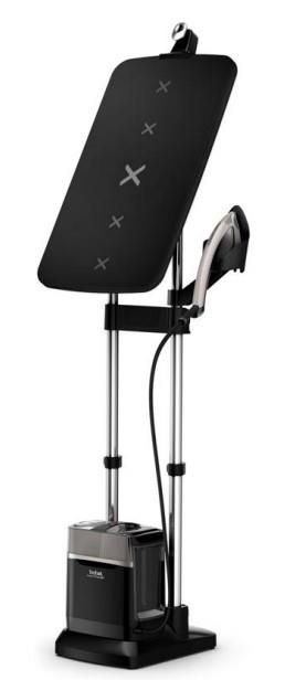 Прасувальна система Tefal IXEO Power, 2170Вт, 1100мл, паровий удар -350гр, постійна пара - 100гр, з дошкою для прасування, нерж. сталь, чорно-сірий
