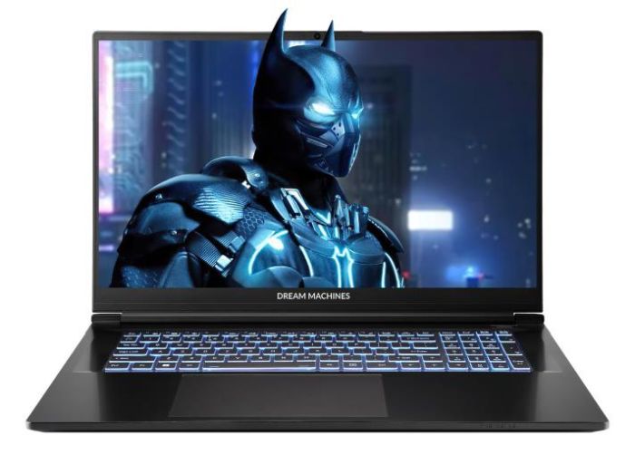Ноутбук Dream Machines RG5070-17 17.3FHD IPS, Intel i9-14900HX, 32GB, F1TB, NVD5070-8, DOS, чорний