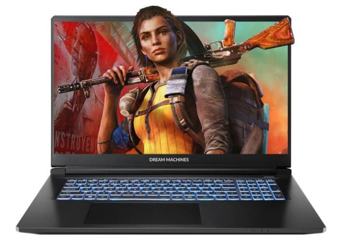 Ноутбук Dream Machines RT5060-17 17.3FHD IPS, AMD R7 H255, 32GB, F1TB, NVD5060-8, DOS, чорний