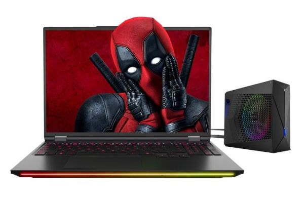 Ноутбук Dream Machines RT5090-16 16QHD+, AMD R9-9955HX3D, 32GB, F2TB, NVD5090-24, DOS, чорний