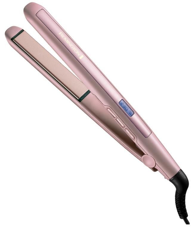 Випрямляч Remington Coconut Smooth, 47Вт, темп.режимів-9, 150-230С, дисплей, кераміка, рожевий