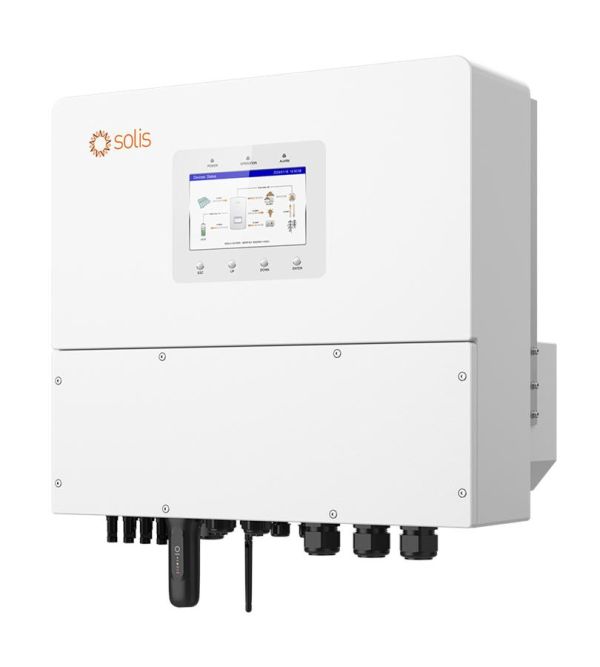 Гібридний інвертор трифазний Solis S6 15кВт, 4xMPPT, DC, для HV Batteries