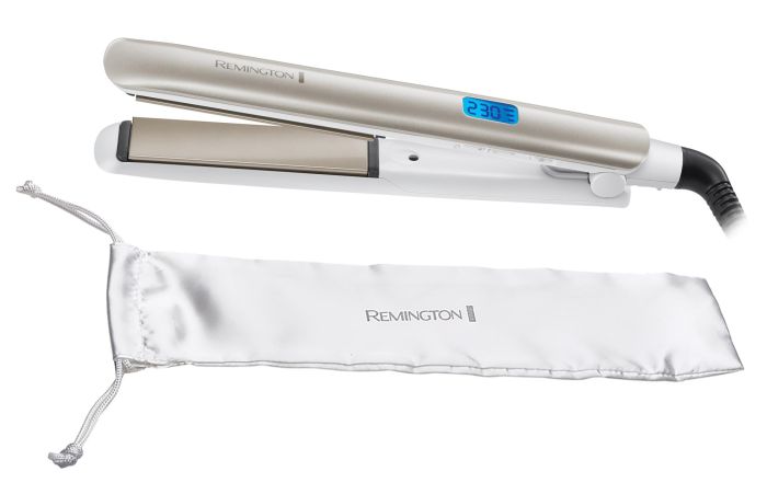 Випрямляч Remington Hydraluxe, 55Вт, темп.режимів-9, 150-230С, дисплей, кераміка, білий