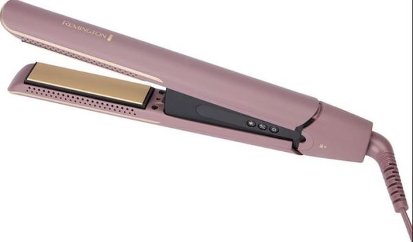 Випрямляч Remington AIRvive, 61Вт, темп.режимов-5, 150-230С, дисплей, кераміка, фіолетово-золотий
