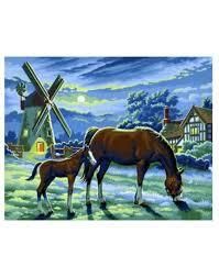 Набір для творчості Sequin Art Painting by numbers Senior Вечірні пасовища 39*30см