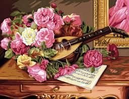 Набір для творчості Sequin Art Painting by numbers Senior Романтичний букет 39*30см