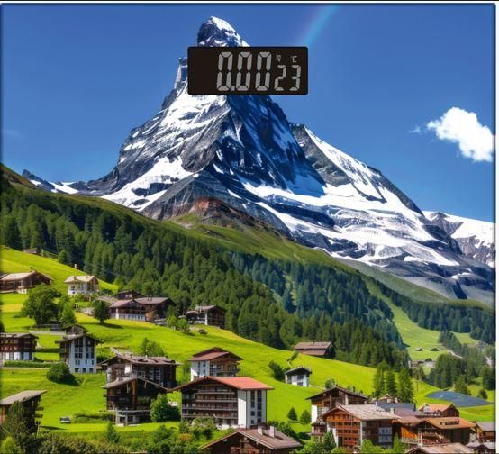 Ваги підлогові ARDESTO SCB-965MATTERHORN макс. вага 150 кг/малюнок